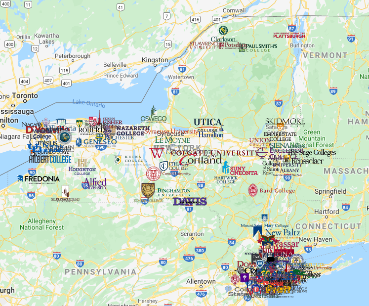 New York Medical College Campus Map   Colleges In New York Map 